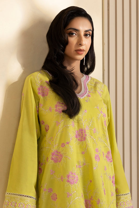 Embroidered Shirt Shalwar Dupatta - 0055