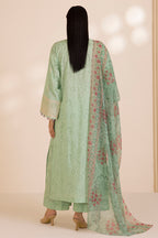 Embroidered Shirt Shalwar Dupatta - 0056