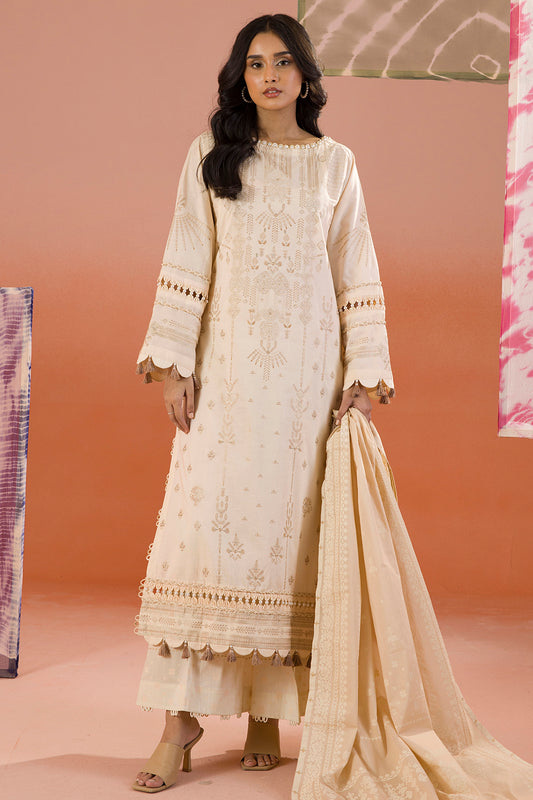 Embroidered Shirt Shalwar Dupatta - 0057