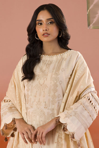 Embroidered Shirt Shalwar Dupatta - 0057