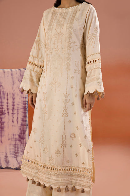 Embroidered Shirt Shalwar Dupatta - 0057