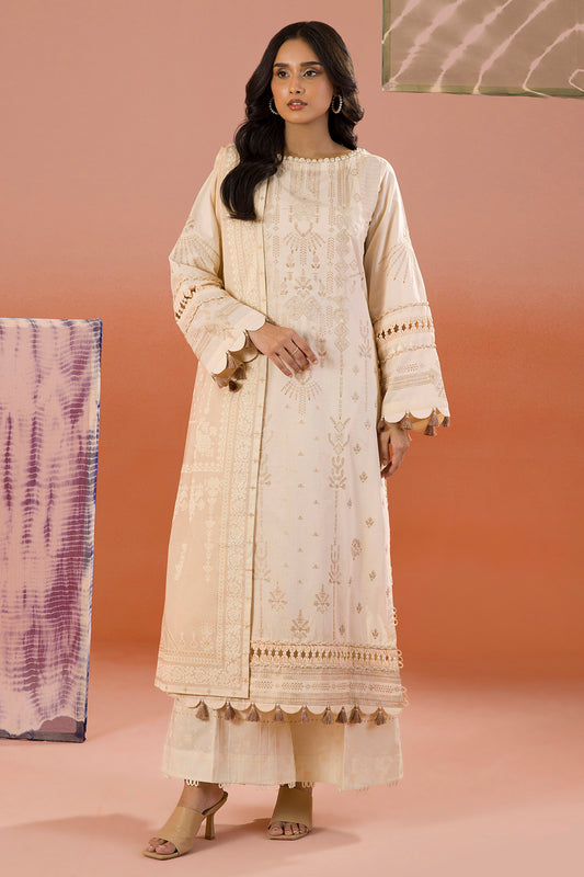 Embroidered Shirt Shalwar Dupatta - 0057