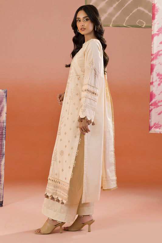 Embroidered Shirt Shalwar Dupatta - 0057