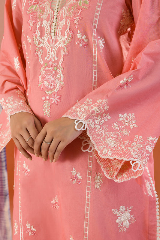 Embroidered Shirt Shalwar Dupatta - 0058