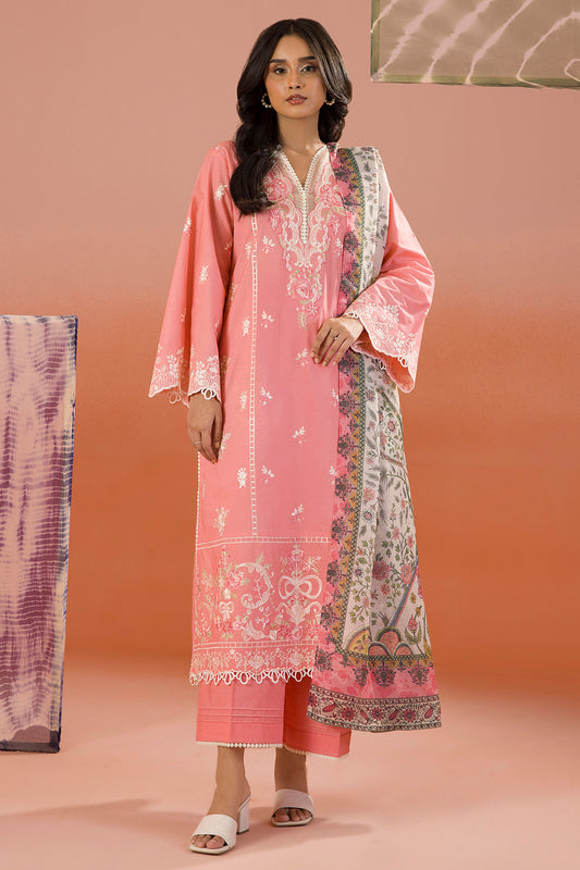 Embroidered Shirt Shalwar Dupatta - 0058