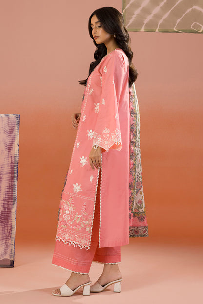 Embroidered Shirt Shalwar Dupatta - 0058