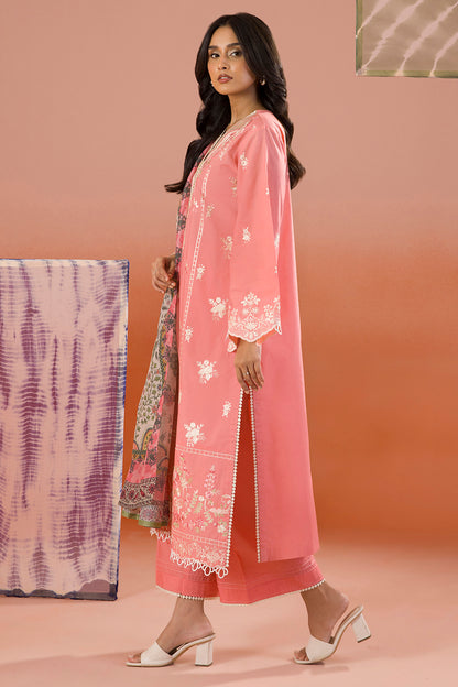 Embroidered Shirt Shalwar Dupatta - 0058