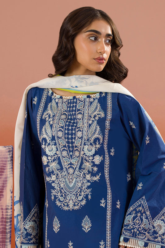 Embroidered Shirt Shalwar Dupatta - 0059