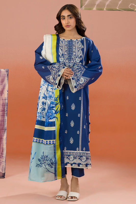 Embroidered Shirt Shalwar Dupatta - 0059