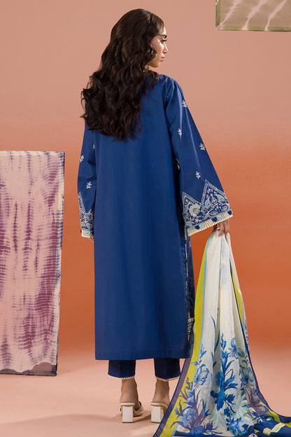 Embroidered Shirt Shalwar Dupatta - 0059