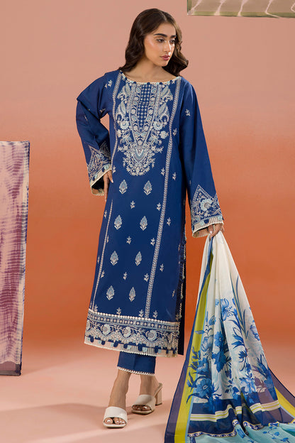 Embroidered Shirt Shalwar Dupatta - 0059