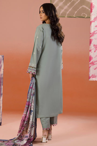 Embroidered Shirt Shalwar Dupatta - 0060