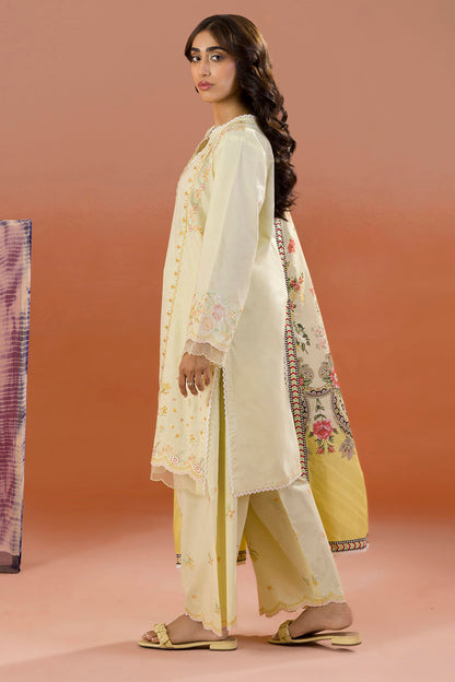 Embroidered Shirt Shalwar Dupatta - 0061