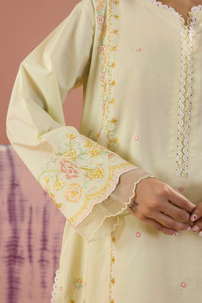 Embroidered Shirt Shalwar Dupatta - 0061