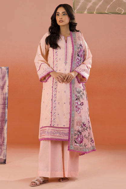 Embroidered Shirt Shalwar Dupatta - 0062