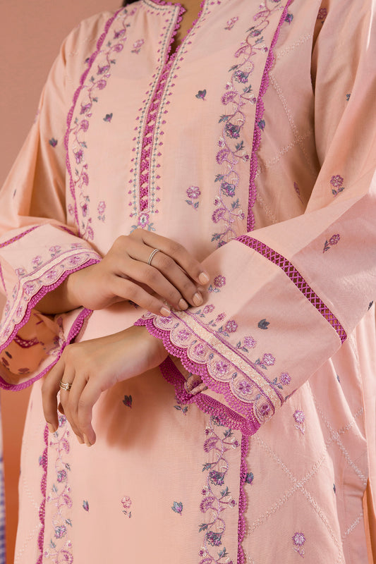 Embroidered Shirt Shalwar Dupatta - 0062