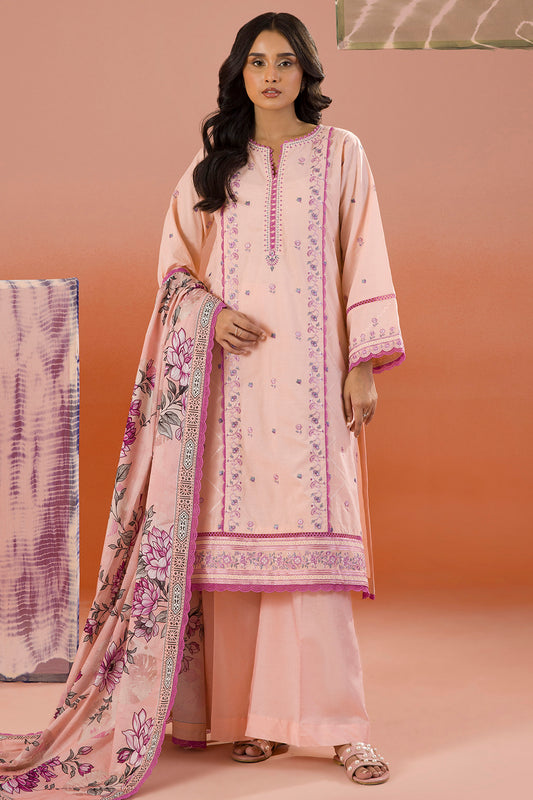Embroidered Shirt Shalwar Dupatta - 0062