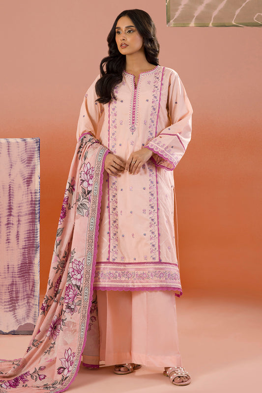 Embroidered Shirt Shalwar Dupatta - 0062