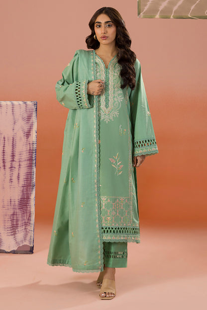 Embroidered Shirt Shalwar Dupatta - 0063