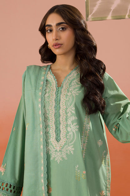 Embroidered Shirt Shalwar Dupatta - 0063