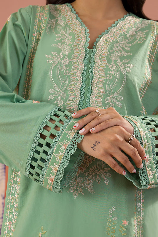 Embroidered Shirt Shalwar Dupatta - 0063