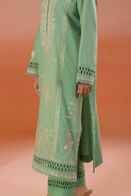 Embroidered Shirt Shalwar Dupatta - 0063