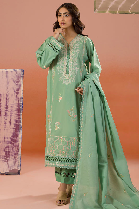 Embroidered Shirt Shalwar Dupatta - 0063