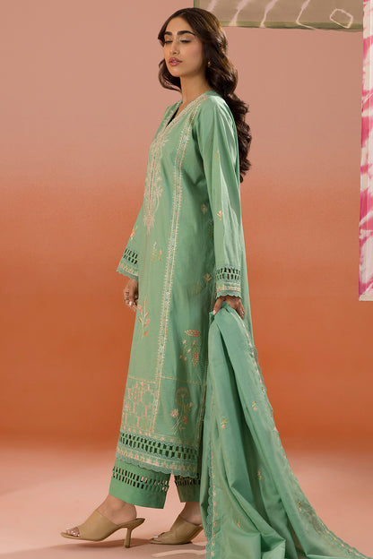 Embroidered Shirt Shalwar Dupatta - 0063