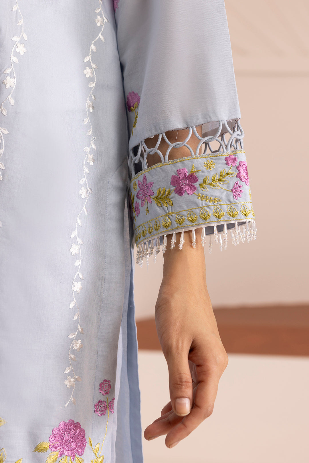 Embroidered Shirt Shalwar Dupatta - 0064