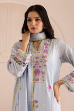 Embroidered Shirt Shalwar Dupatta - 0064
