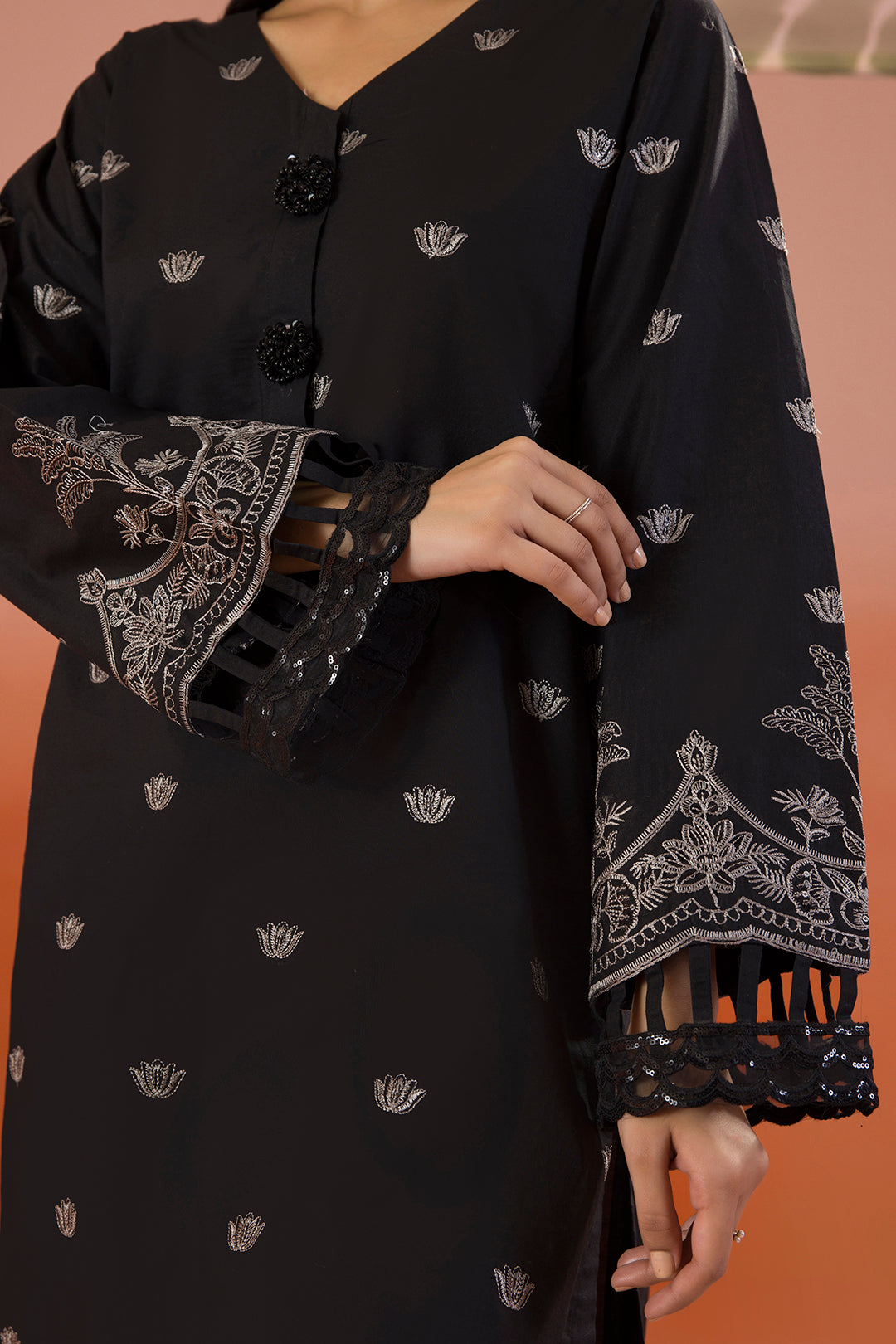 Embroidered Shirt Shalwar Dupatta - 0065
