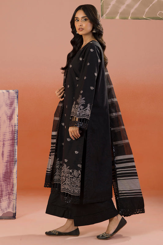 Embroidered Shirt Shalwar Dupatta - 0065