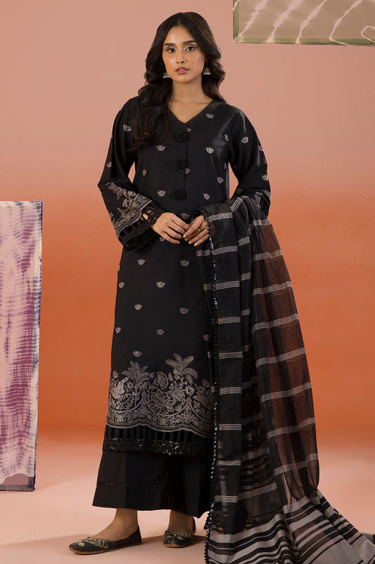 Embroidered Shirt Shalwar Dupatta - 0065