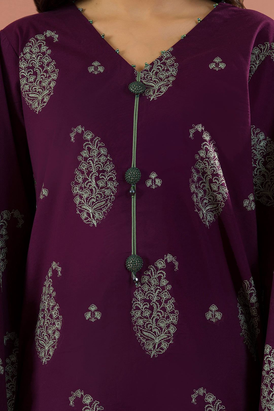 Embroidered Shirt Shalwar Dupatta - 0066