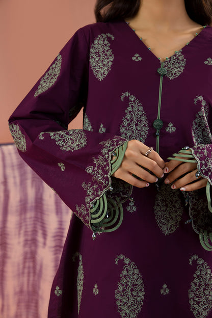 Embroidered Shirt Shalwar Dupatta - 0066