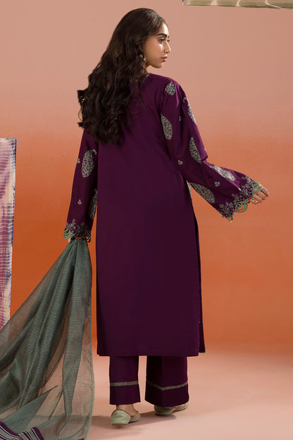 Embroidered Shirt Shalwar Dupatta - 0066