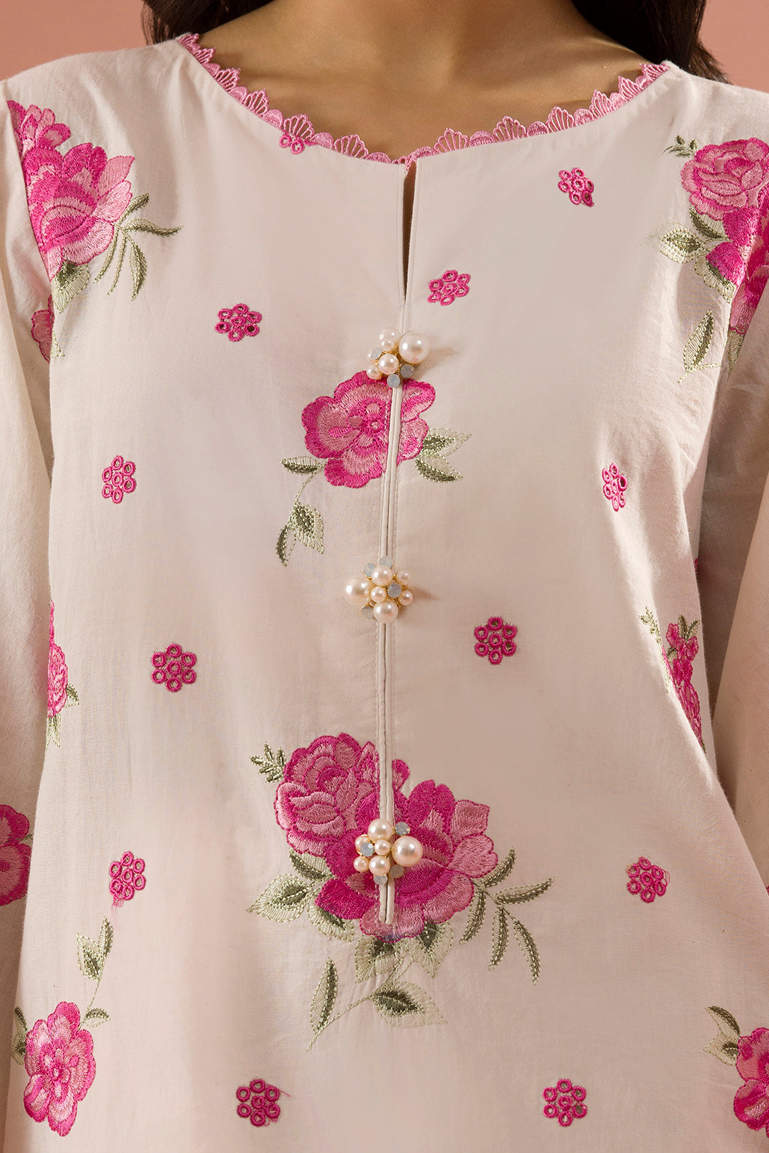 Embroidered Shirt Shalwar Dupatta - 0067
