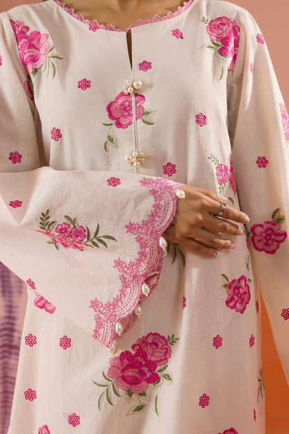 Embroidered Shirt Shalwar Dupatta - 0067