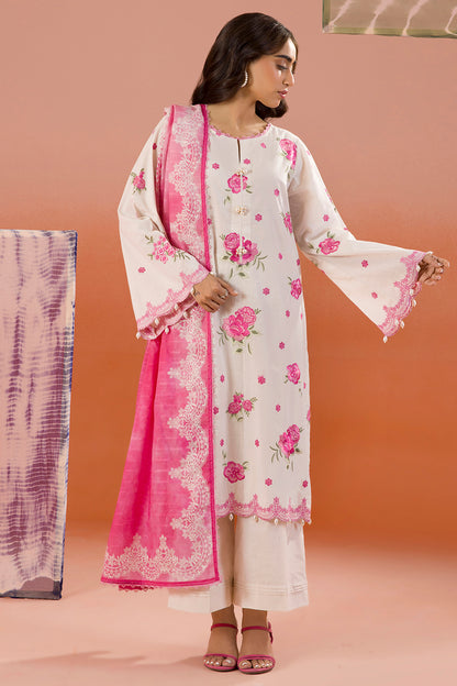 Embroidered Shirt Shalwar Dupatta - 0067