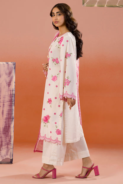 Embroidered Shirt Shalwar Dupatta - 0067