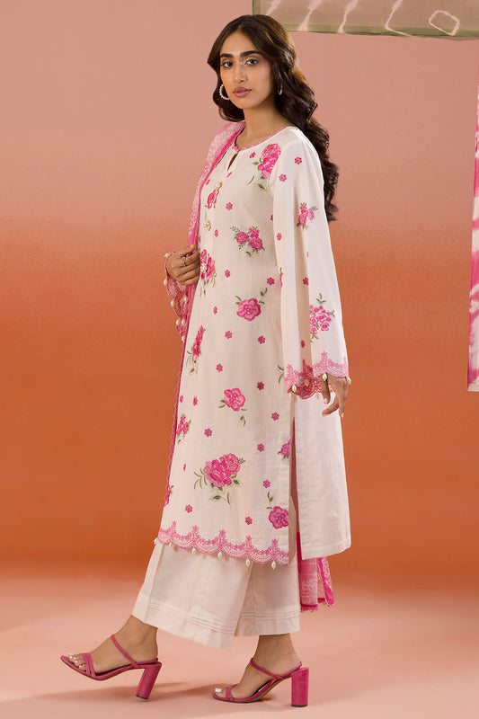 Embroidered Shirt Shalwar Dupatta - 0067