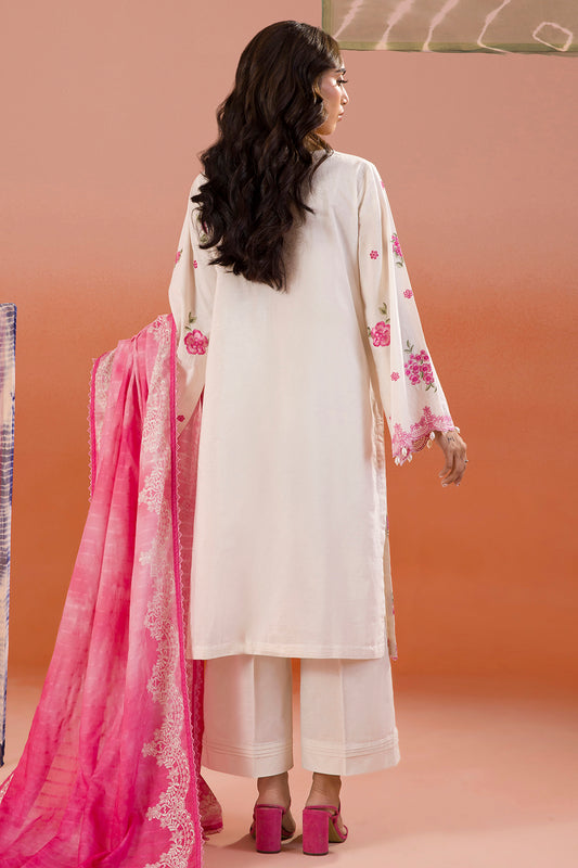 Embroidered Shirt Shalwar Dupatta - 0067