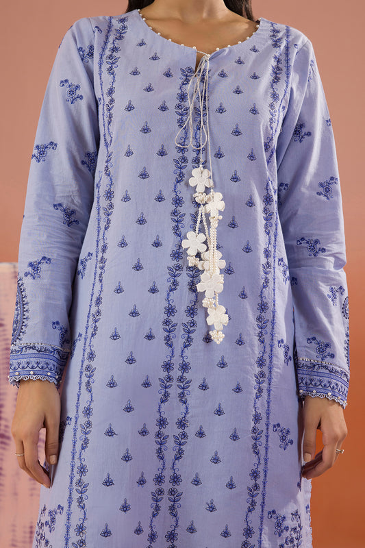 Embroidered Shirt Shalwar Dupatta - 0068