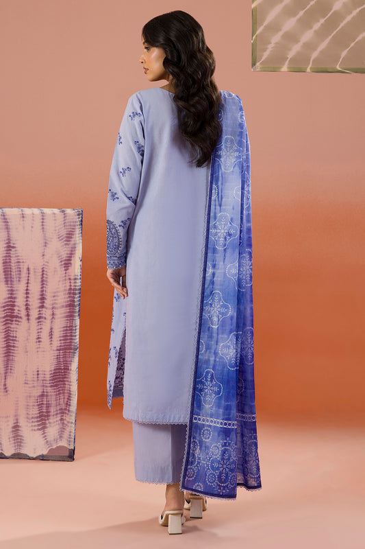 Embroidered Shirt Shalwar Dupatta - 0068