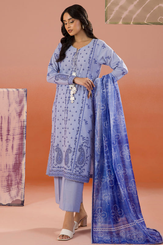Embroidered Shirt Shalwar Dupatta - 0068