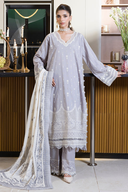 Embroidered Shirt Shalwar Dupatta - 0069