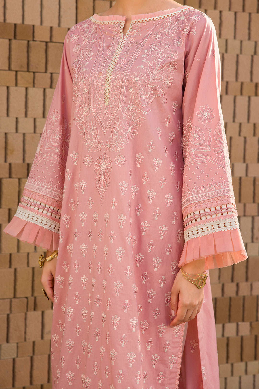 Embroidered Shirt Shalwar Dupatta - 0072