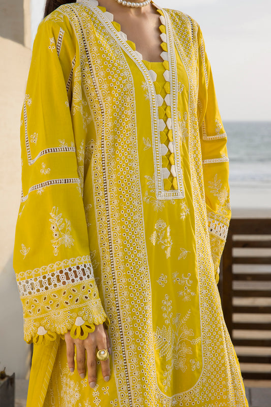 Embroidered Shirt Shalwar Dupatta - 0073