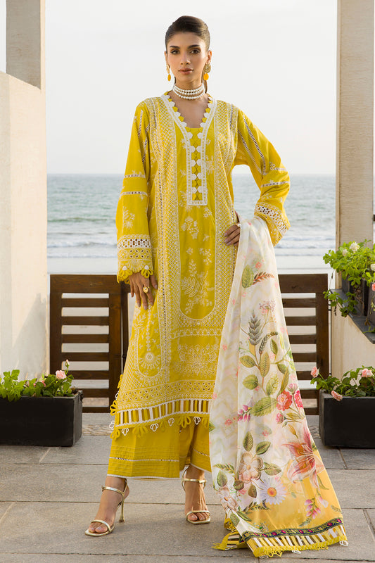 Embroidered Shirt Shalwar Dupatta - 0073