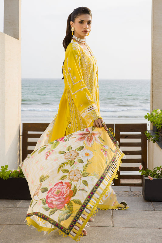 Embroidered Shirt Shalwar Dupatta - 0073